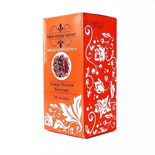 orange tree tea set