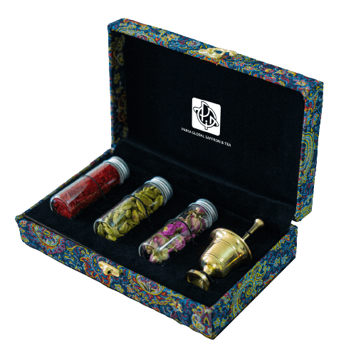 Luxury Premium Saffron and amp Tea Gift Box