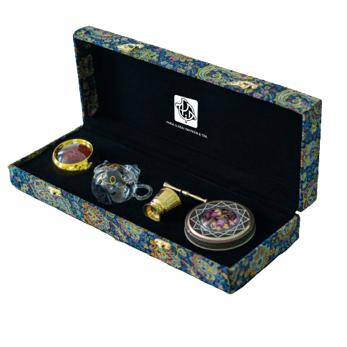 Premium luxury Saffron and Rose Tea Gift Box